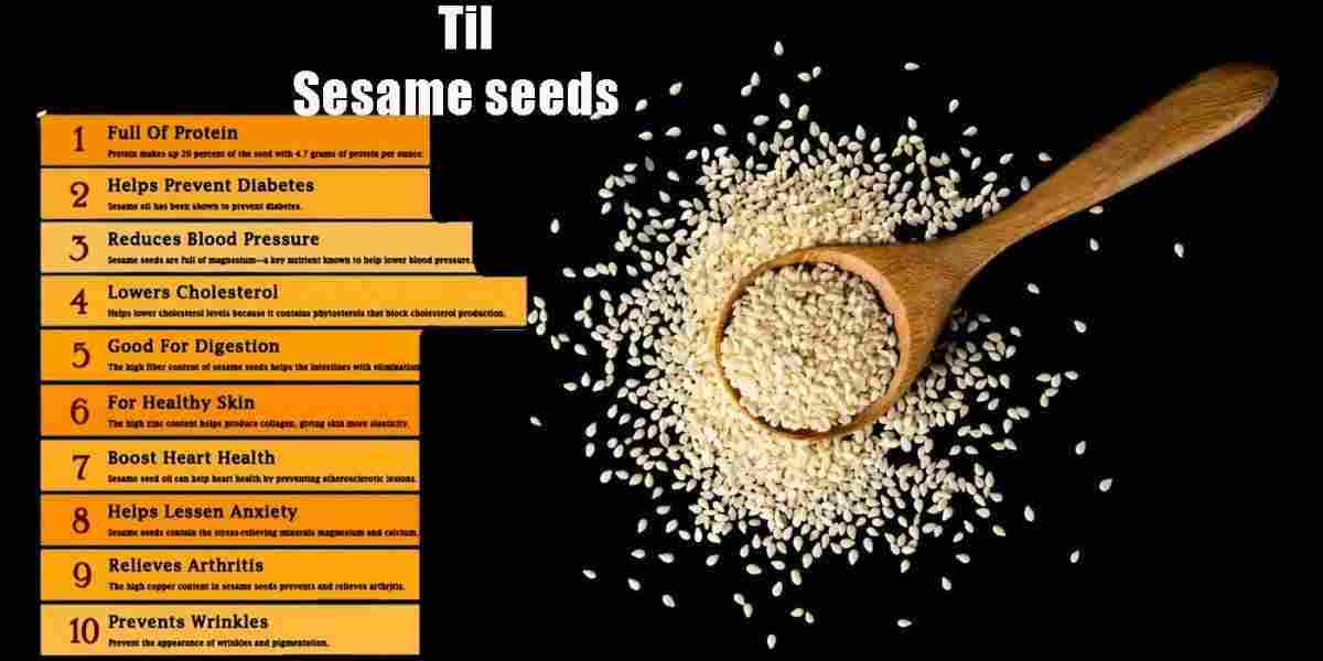 Til: Sesame seeds: Sesamum indicum Benefits, Uses, Precaution & More!